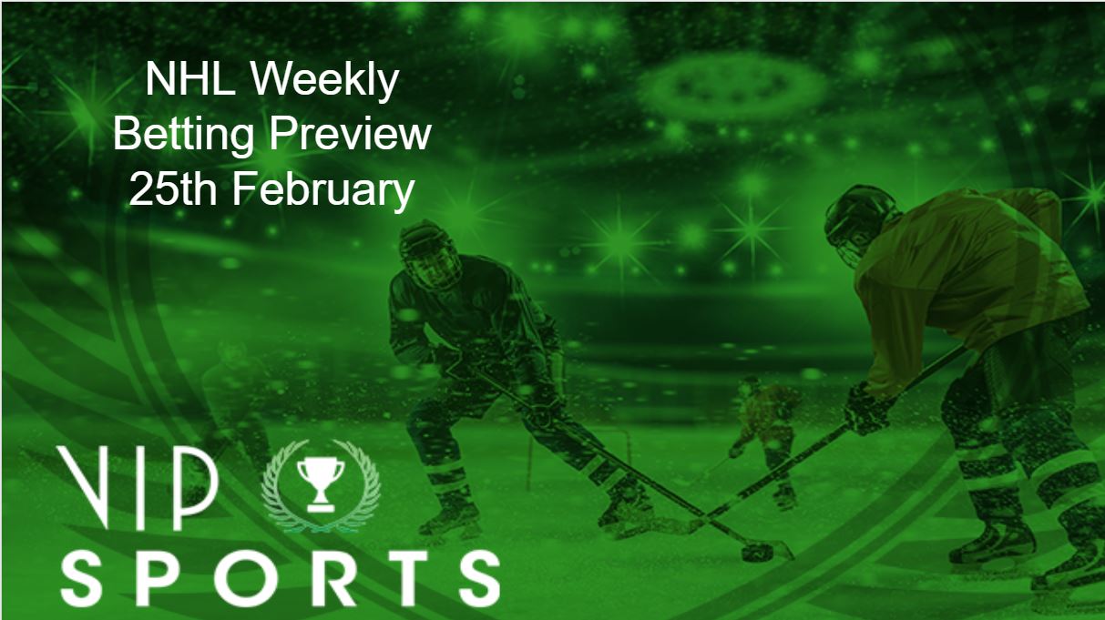 NHL Betting Preview – 25th February 2020