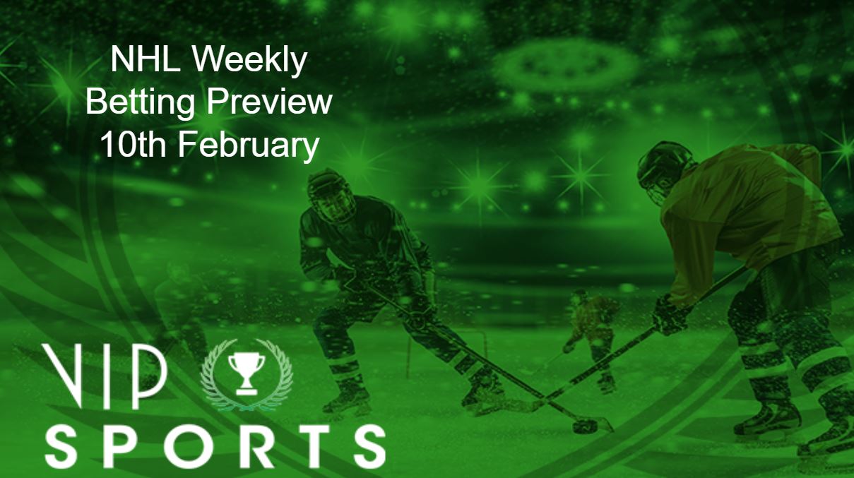 NHL Betting Preview -10th February 2020