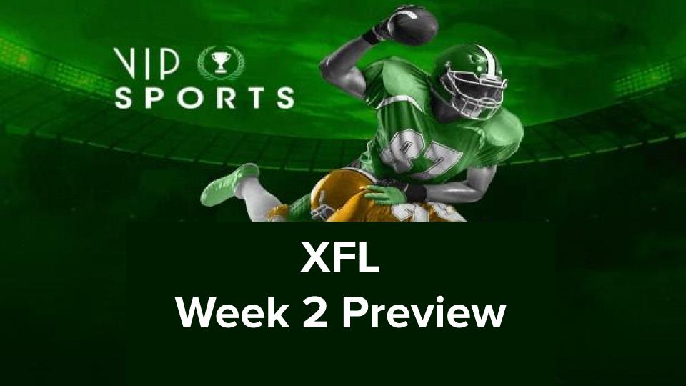 XFL Week 2 Preview